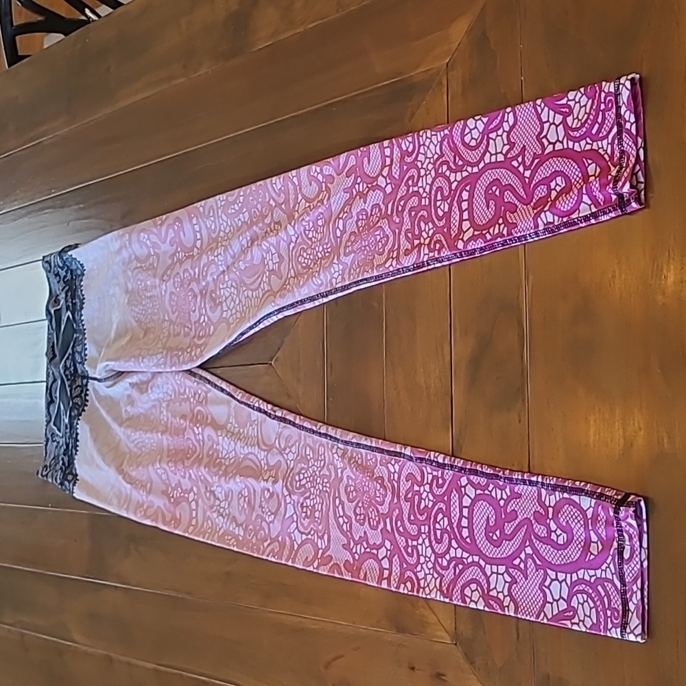 Arthletic lace tights size large